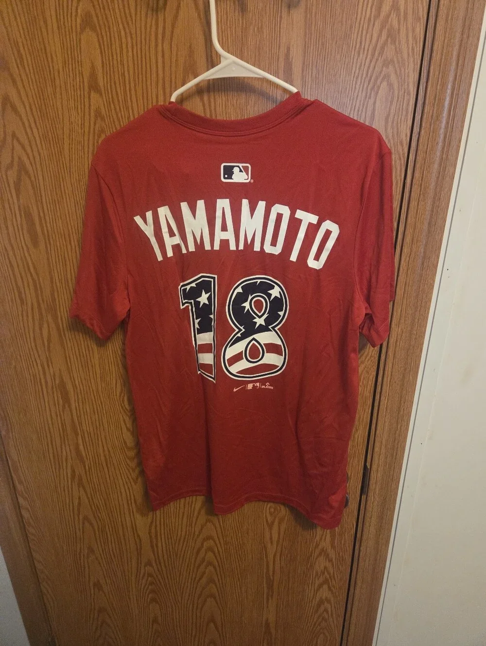 Nike Los Angeles Dodgers Yoshinobu Yamamato Shirt Sz Medium Men's NWT MLB